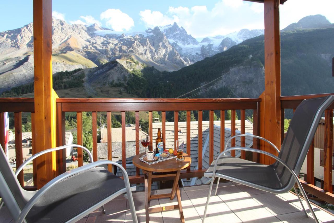 Chez Philippe - Appartements & Chalets En Village Pieton - Vue Glaciers La Grave Exterior foto