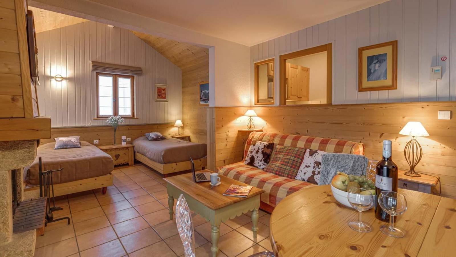 Chez Philippe - Appartements & Chalets En Village Pieton - Vue Glaciers La Grave Quarto foto