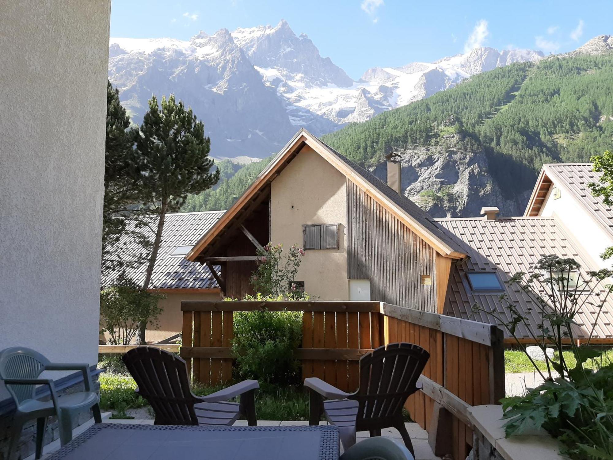 Chez Philippe - Appartements & Chalets En Village Pieton - Vue Glaciers La Grave Exterior foto
